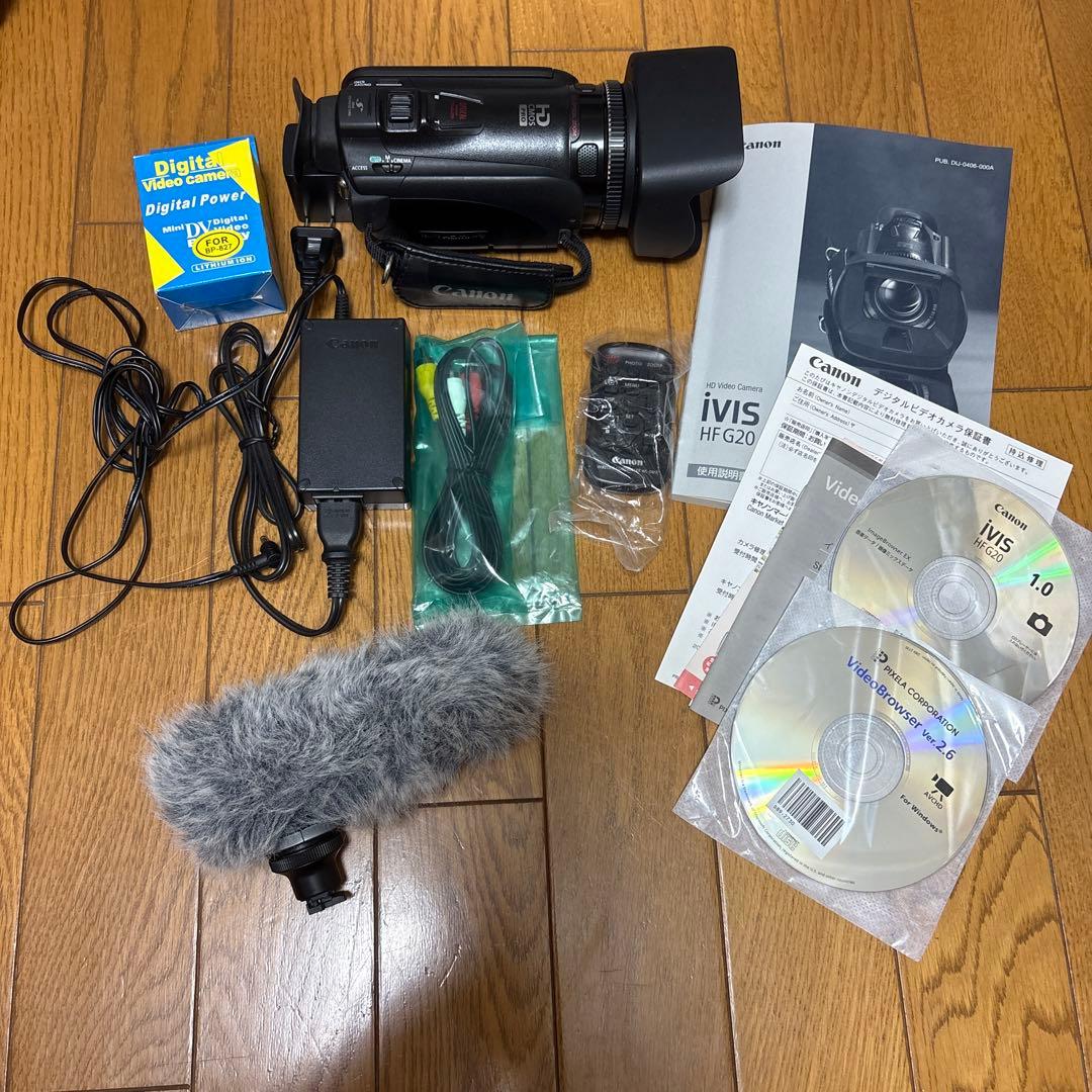 Canon iVIS HF G20 ビデオカメラ
