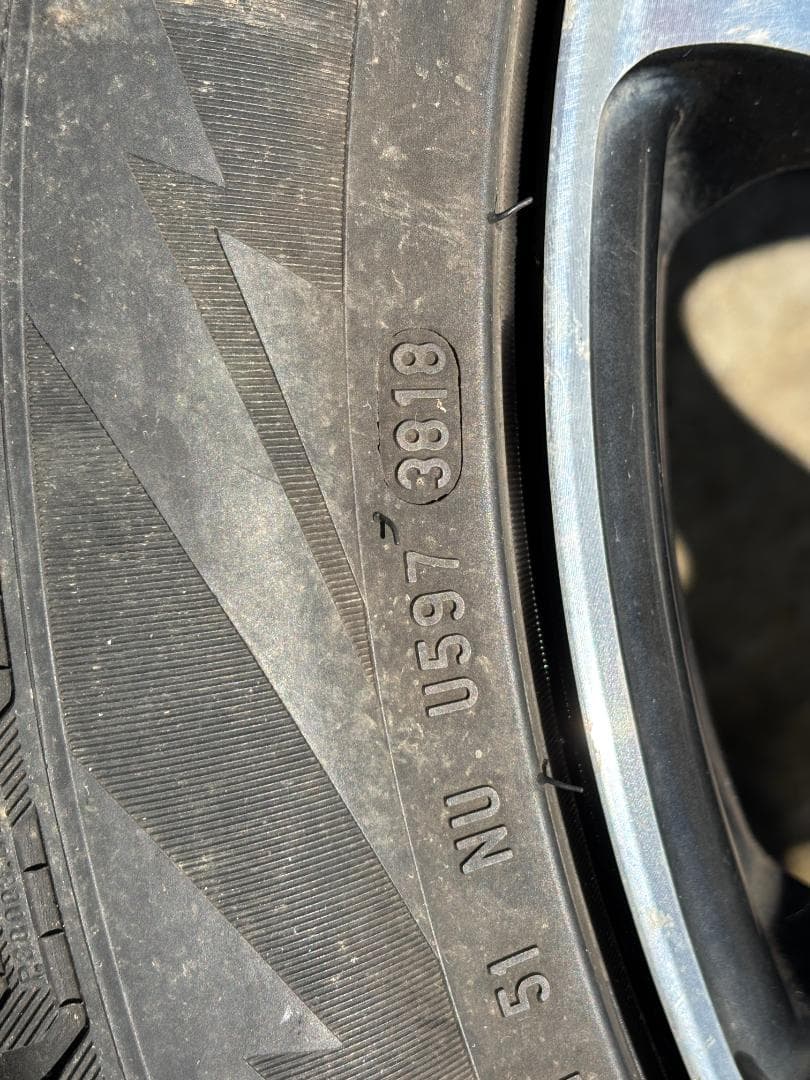 ROZEST 17インチアルミホイール 4本セット　オデッセイRB3/4