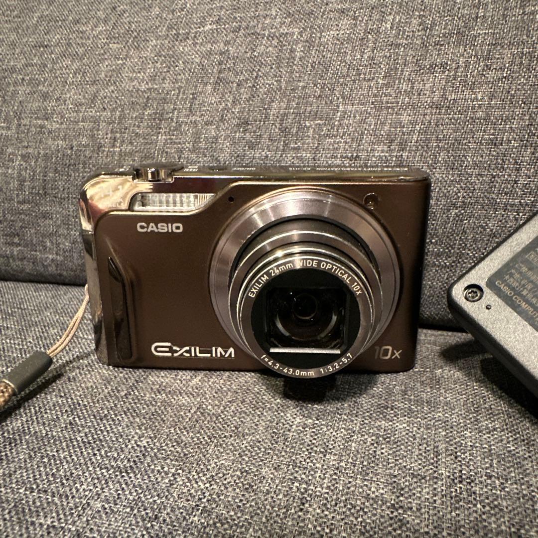 CASIO EXILIM EX-H15 デジカメ ブラウン