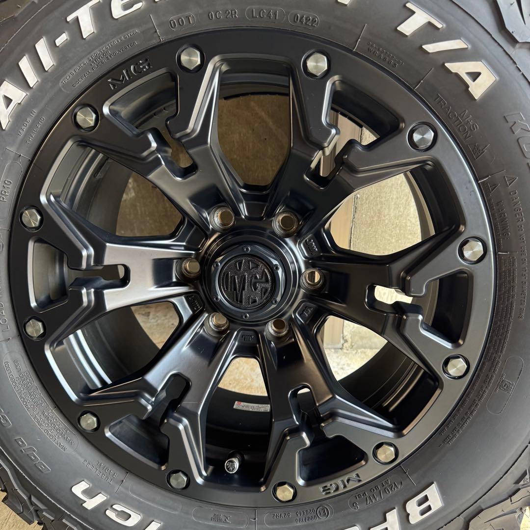 MGゴーレムマットブラック BFグッドリッチ265/65R17オールテレーン4本