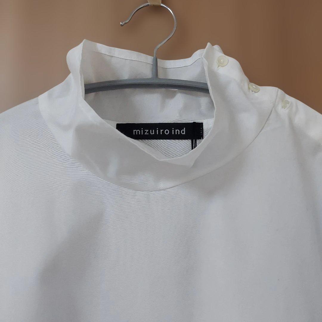 mizuiro ind　ミズイロインド　ブラウス　オフホワイト　新品