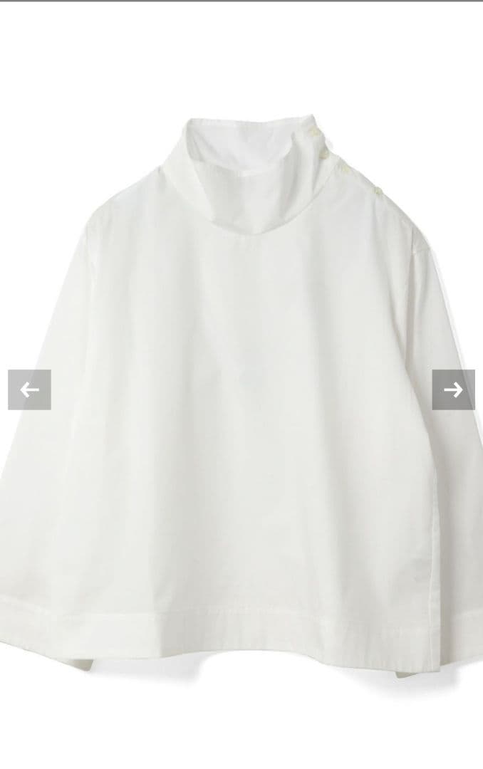 mizuiro ind　ミズイロインド　ブラウス　オフホワイト　新品