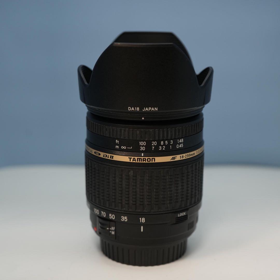 TAMRON 18-250mm Canon用 標準+望遠レンズ a3683