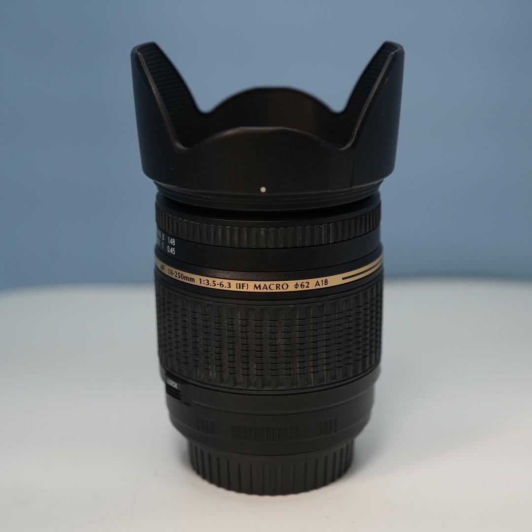 TAMRON 18-250mm Canon用 標準+望遠レンズ a3683