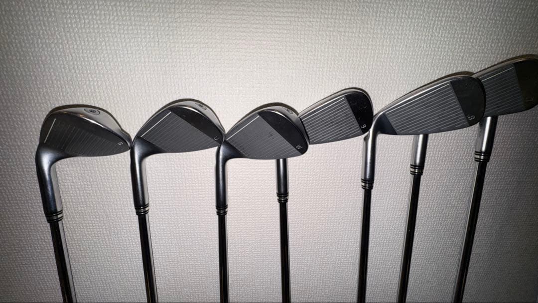 cheek G425 アイアンセットi4~SW modus115s 黒
