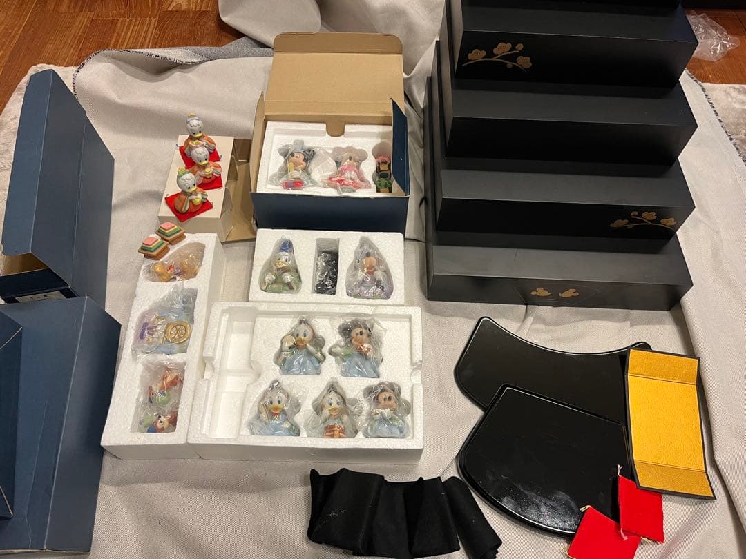 【レア】ディズニーDisney雛人形５段飾りミッキー