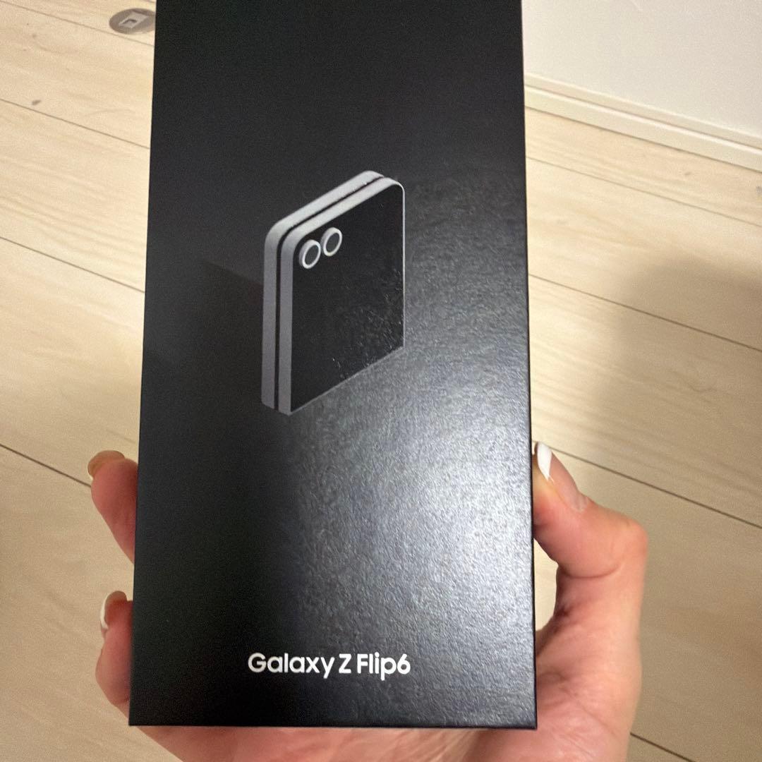 Galaxy Z Flip6 シルバーシャドウ　256G 本体のみ美品