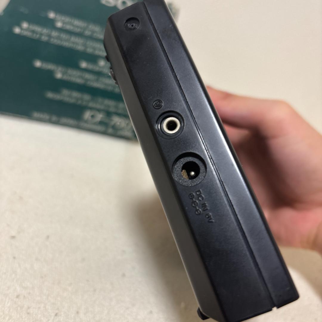 SONY ICF-7601 完動品 ポータブルラジオ 元箱アンテナ付属