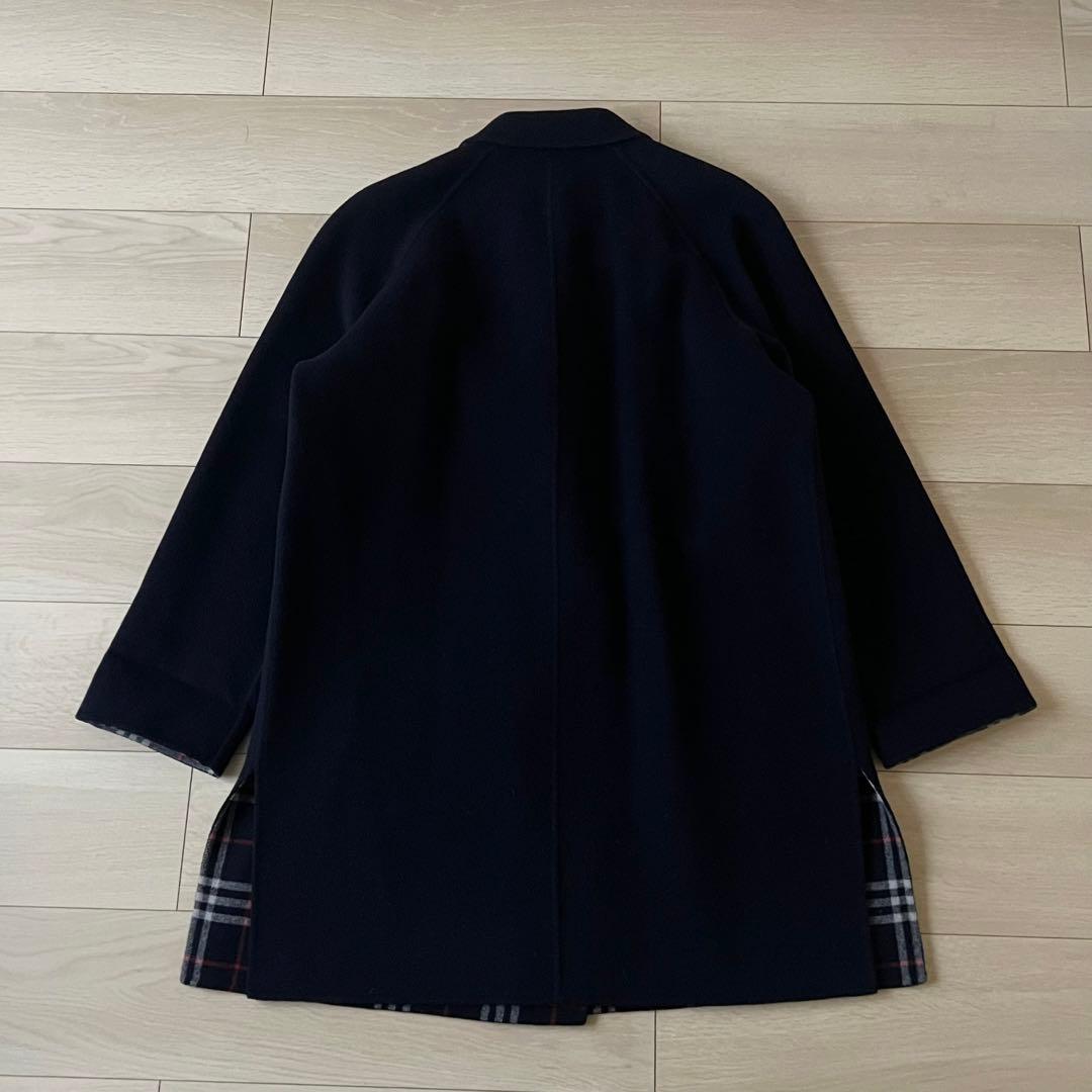 BURBERRY coat 金ボタン ノバチェック柄