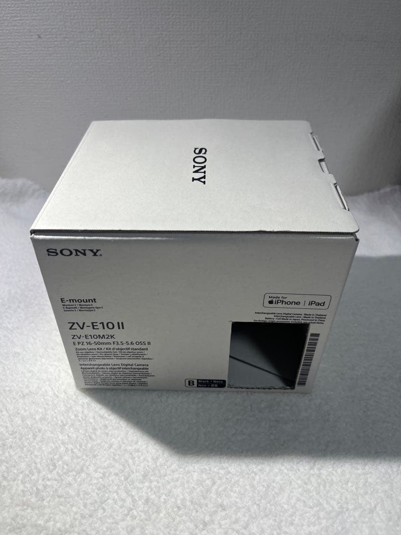 SONY ZV-E10II ミラーレスカメラ E 16-50mmレンズ付き