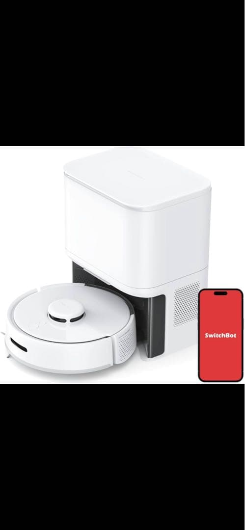 新品SwitchBotロボット掃除機 K10+自動ゴミ収集水拭対応Alexa対応