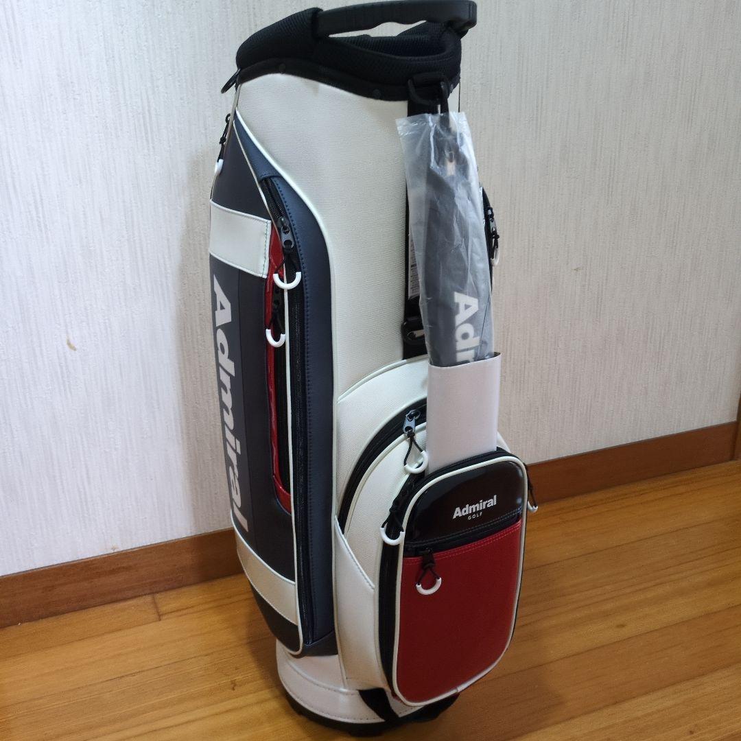 Admiral ゴルフバッグ トリコロール 9型
