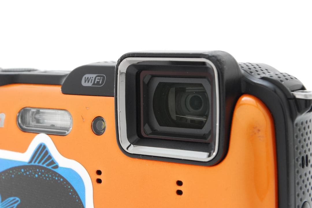 Nikon Coolpix aw120 オレンジ色 デジタルカメラ 動作確認済み