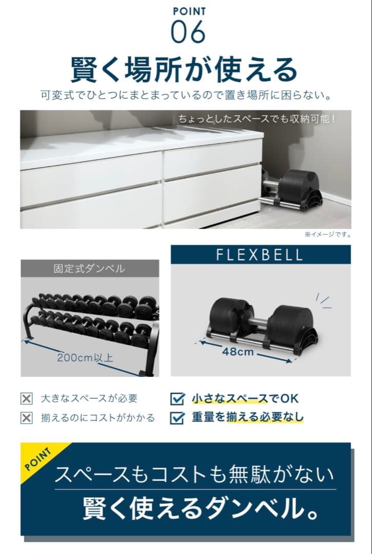 NUOBELL 232 可変式ダンベル 32kg②