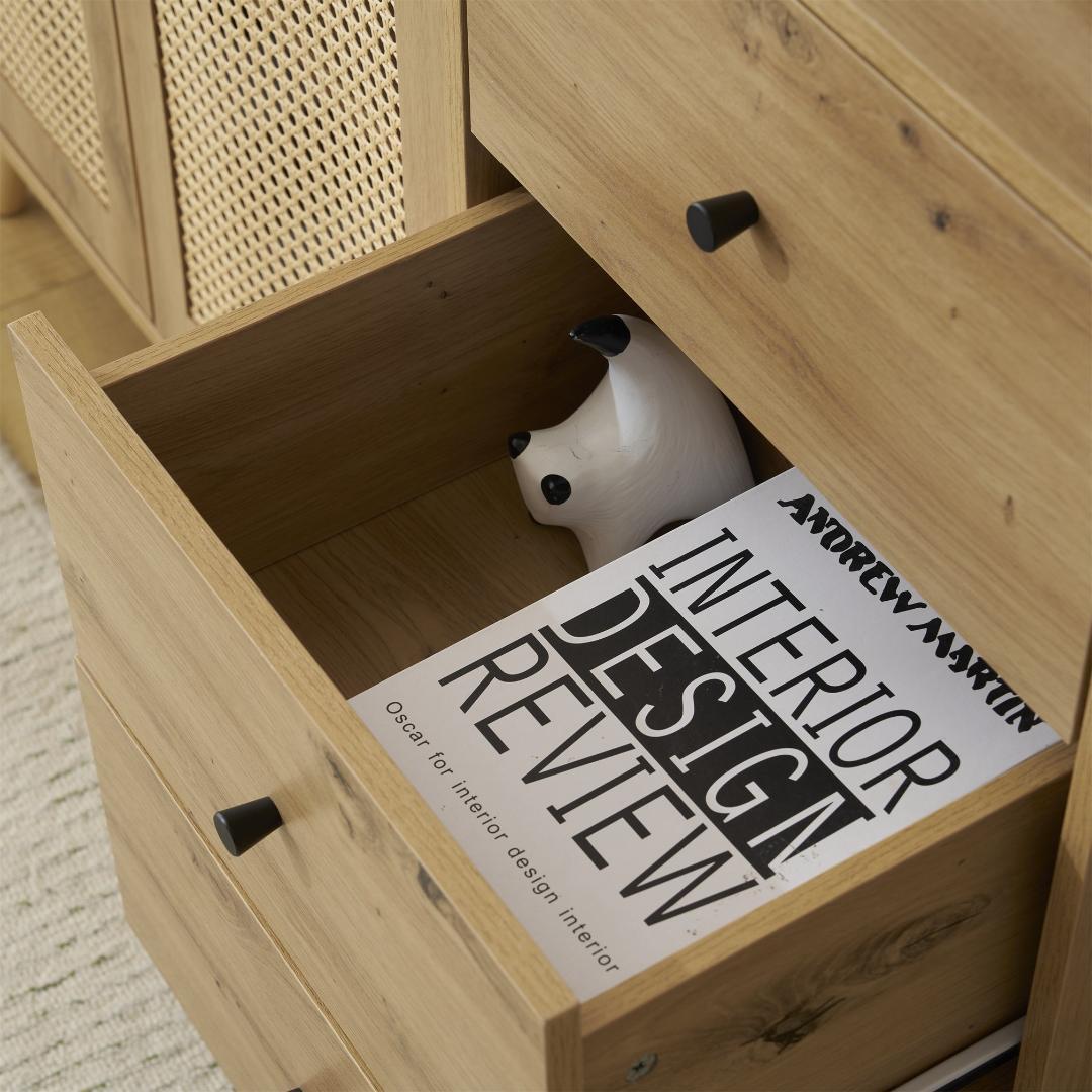 超人気！キャビネット サイドボード大容量 収納棚 リビング 収納 ローボード