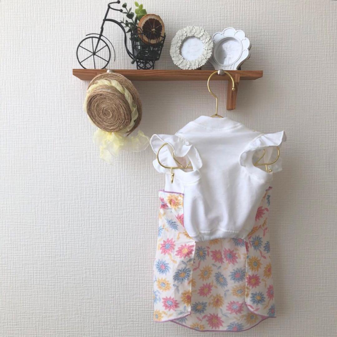 ラストSサイズ以下1着 ハンドメイド　ワンピース　オーダー小型犬