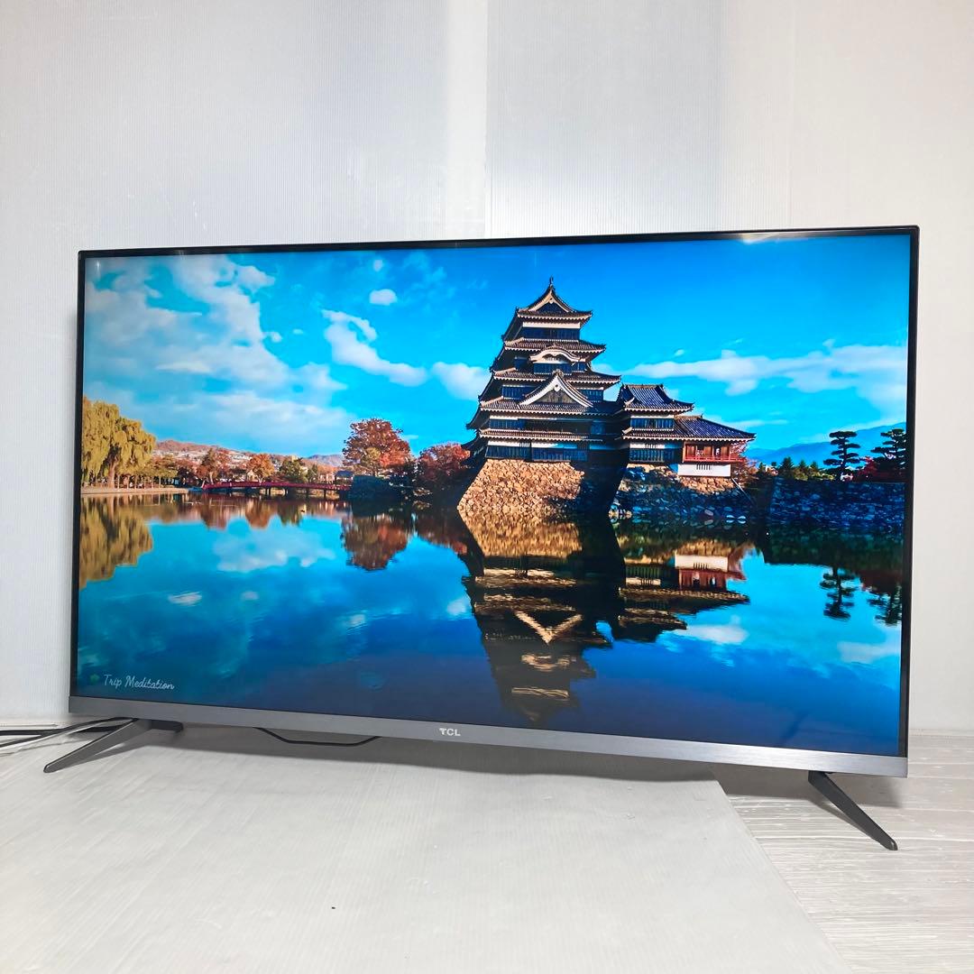 美品 TCL 43インチ 4K液晶テレビ 43P8B 2020年製