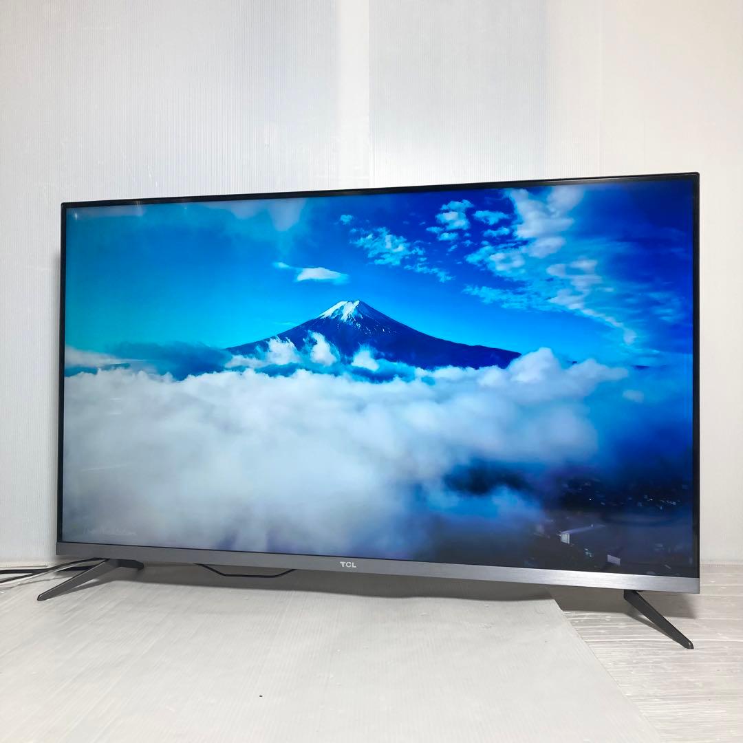 美品 TCL 43インチ 4K液晶テレビ 43P8B 2020年製