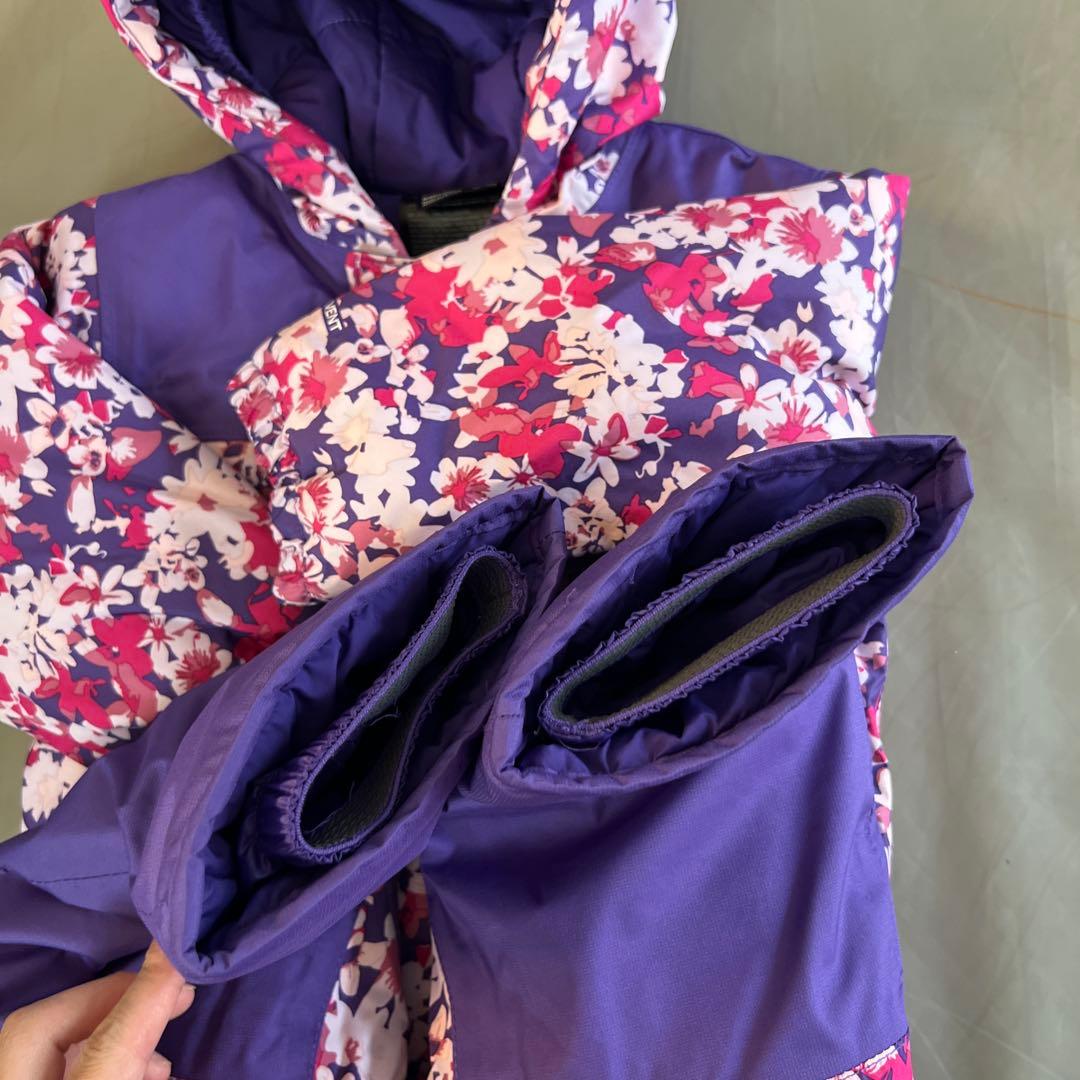 THE NORTH FACE キッズ スノーウェア花柄 12-18M