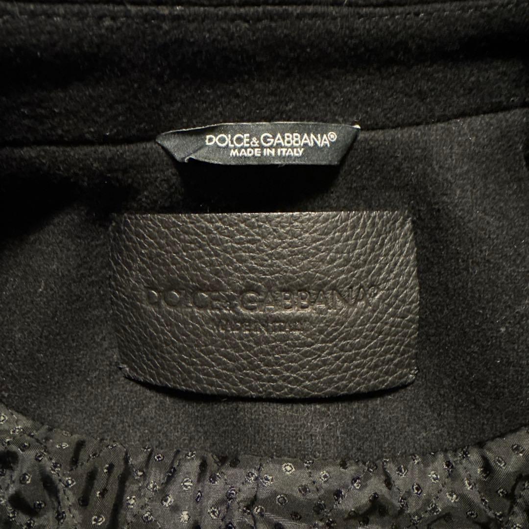 【美品】DOLCE&GABBANA コート サイズ48 ブラック