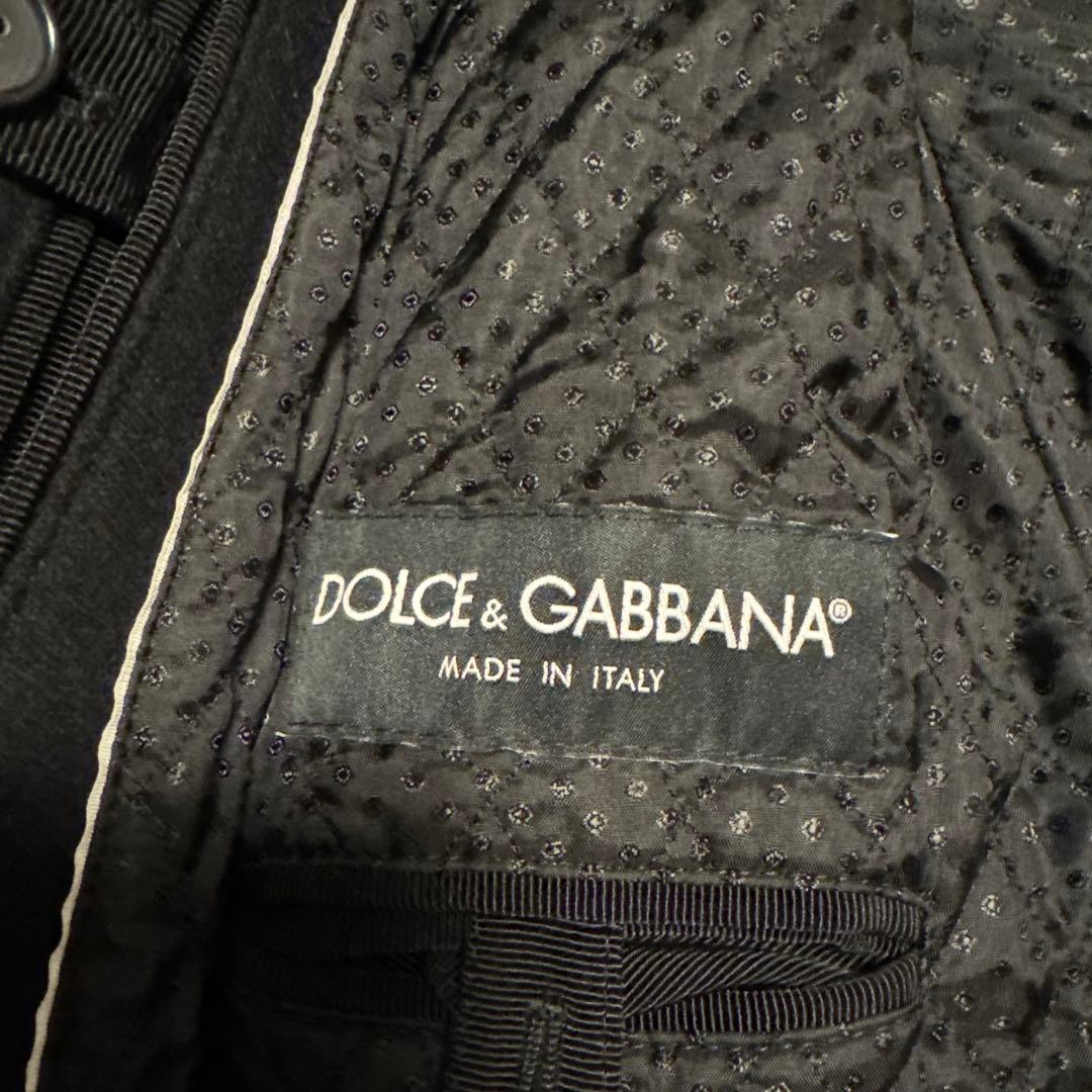 【美品】DOLCE&GABBANA コート サイズ48 ブラック