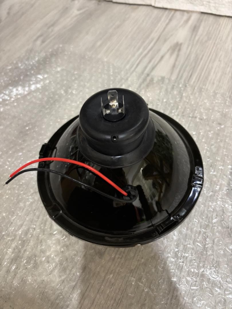 新品 スリーポイント P700 ヘッドライト ゴールド ルーカス 7インチ