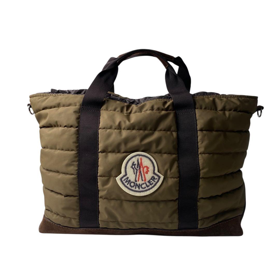 モンクレールMONCER 2way ナイロン トートバッグ ショルダーバッグ