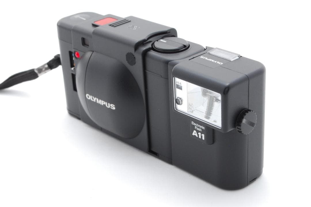 マート【美品】オリンパス OLYMPUS XA A11　モルト張替済