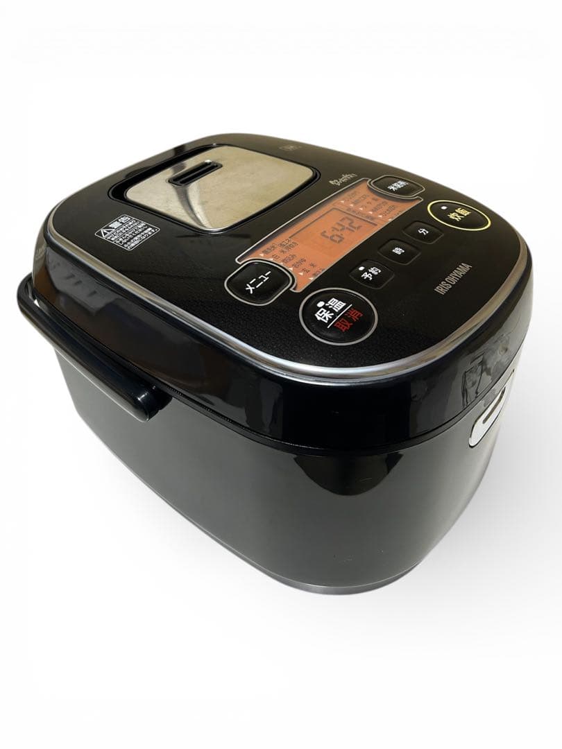 【美品】アイリスオーヤマ　IHジャー炊飯器　5.5号炊き　MRC-IG50-B