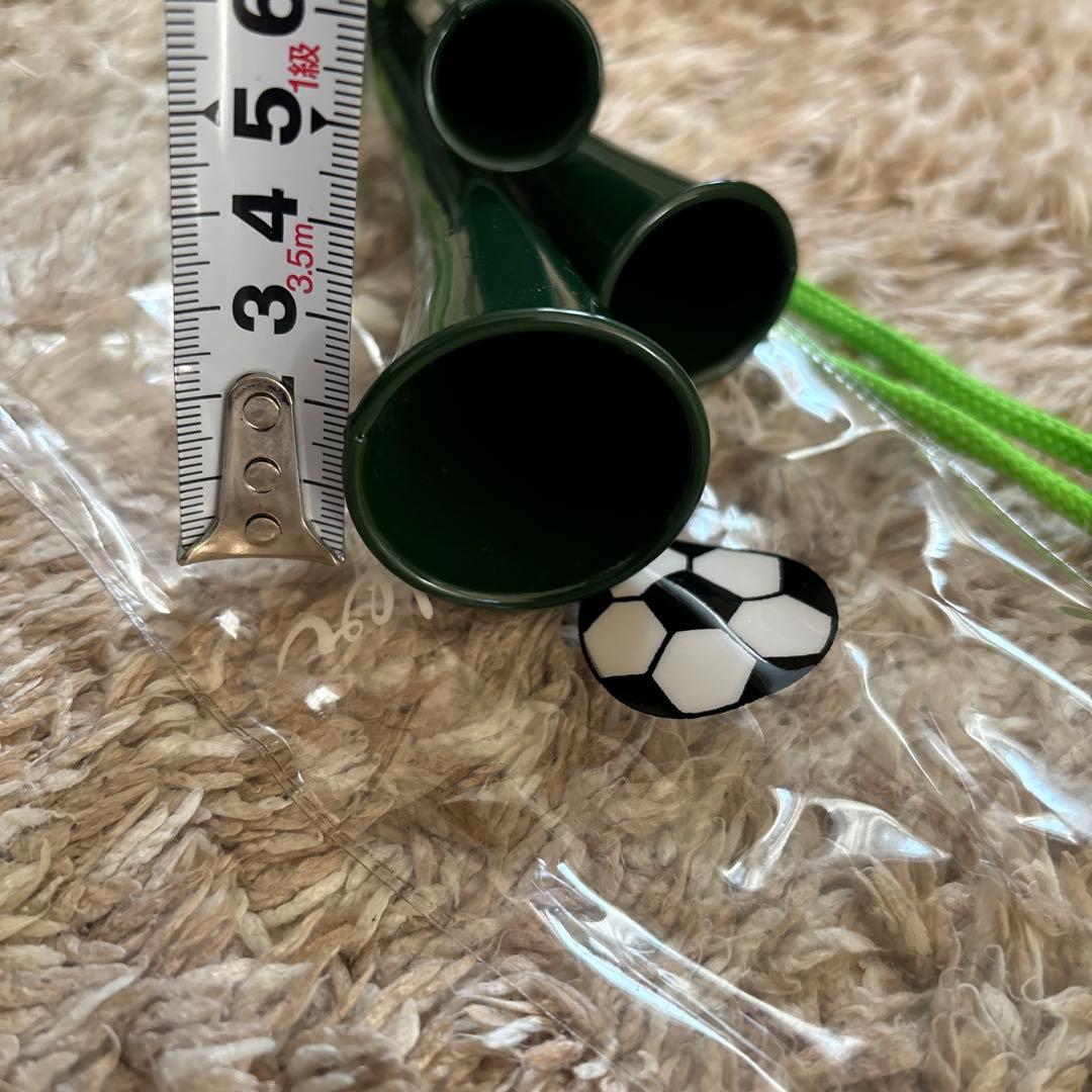 サッカー観戦に　3連チアホーン