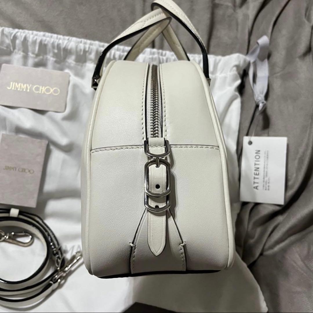 ブ*カ様 未使用に近い　ジミーチュウ レザー ヴァレンヌ　ボーリング　ミニショル