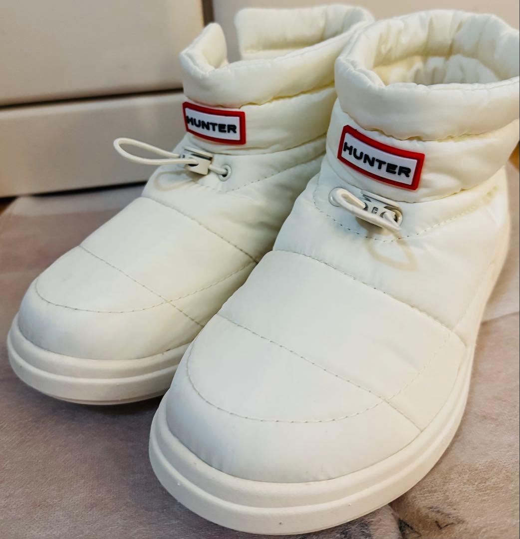 ハンター　ユニセックスイン　ブーティ　ホワイト　23cm