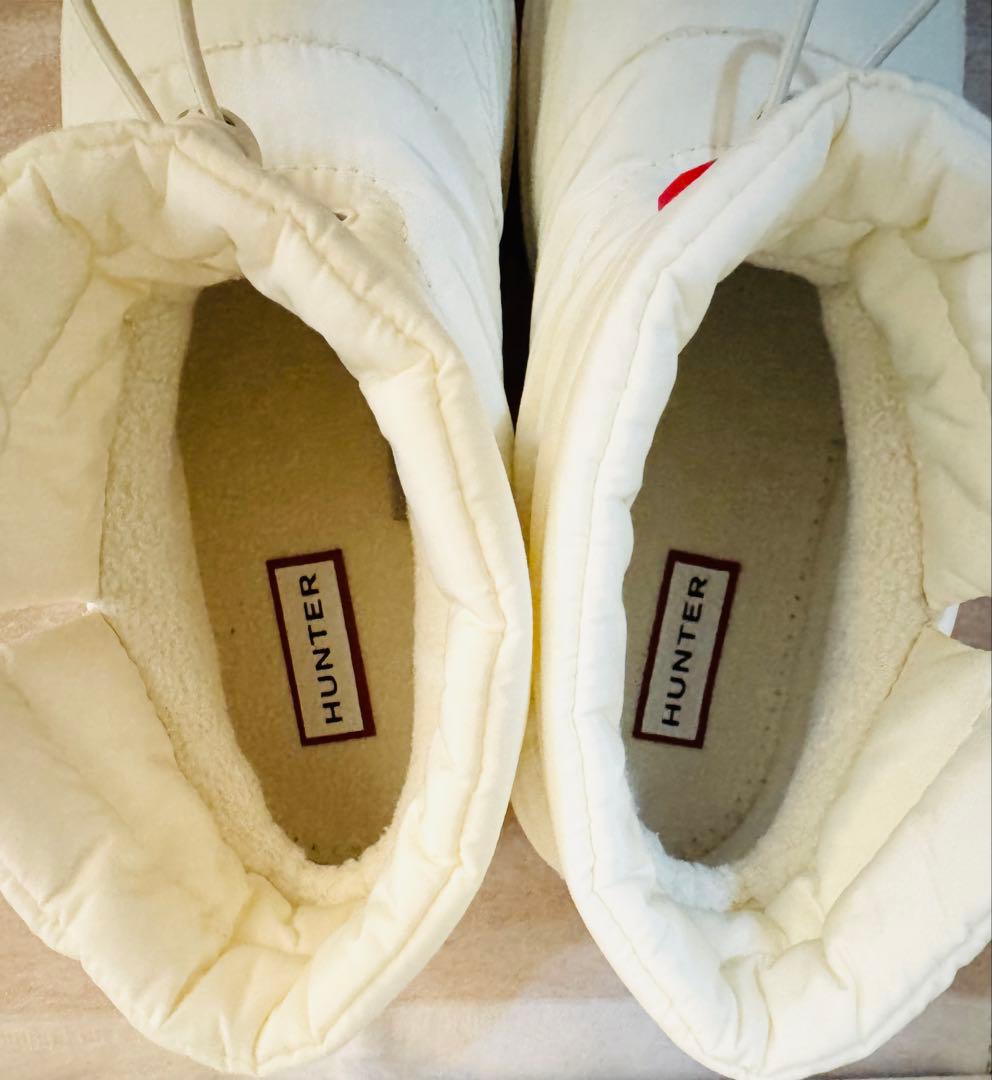 ハンター　ユニセックスイン　ブーティ　ホワイト　23cm