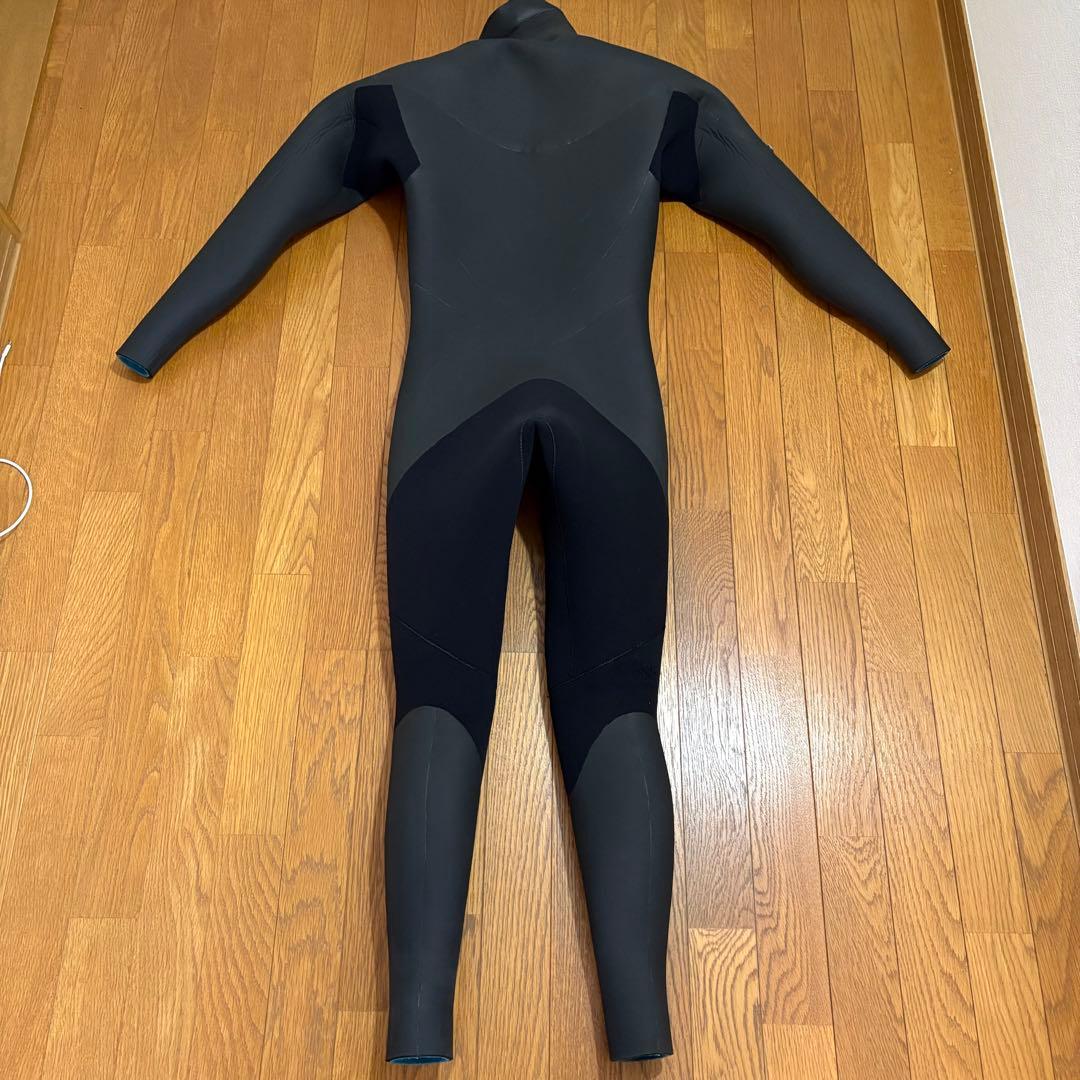 セミドライウェットスーツ　裏起毛5mm 黒 ML