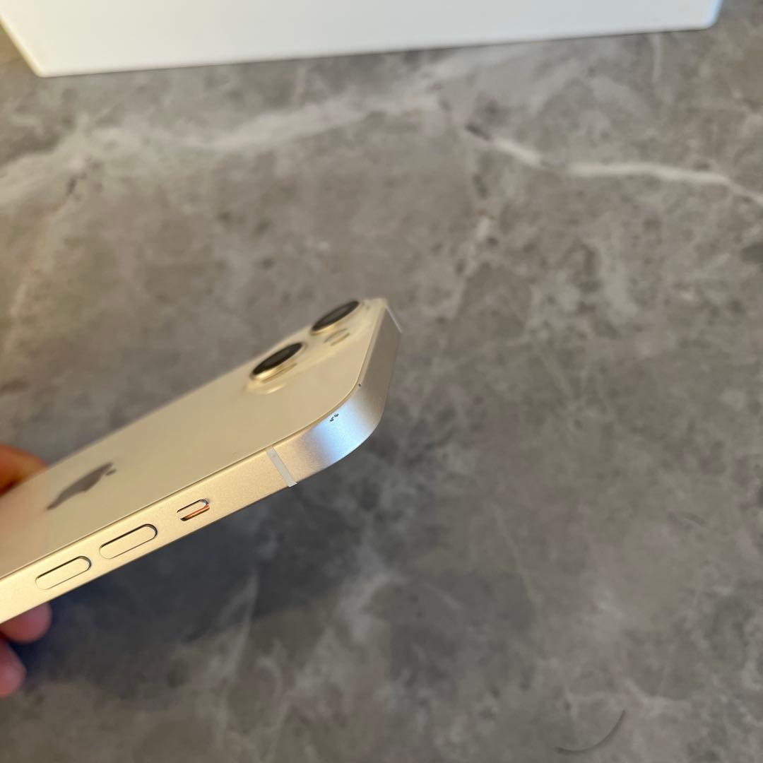 美品 Apple iPhone 13 512GB 本体 スターライト