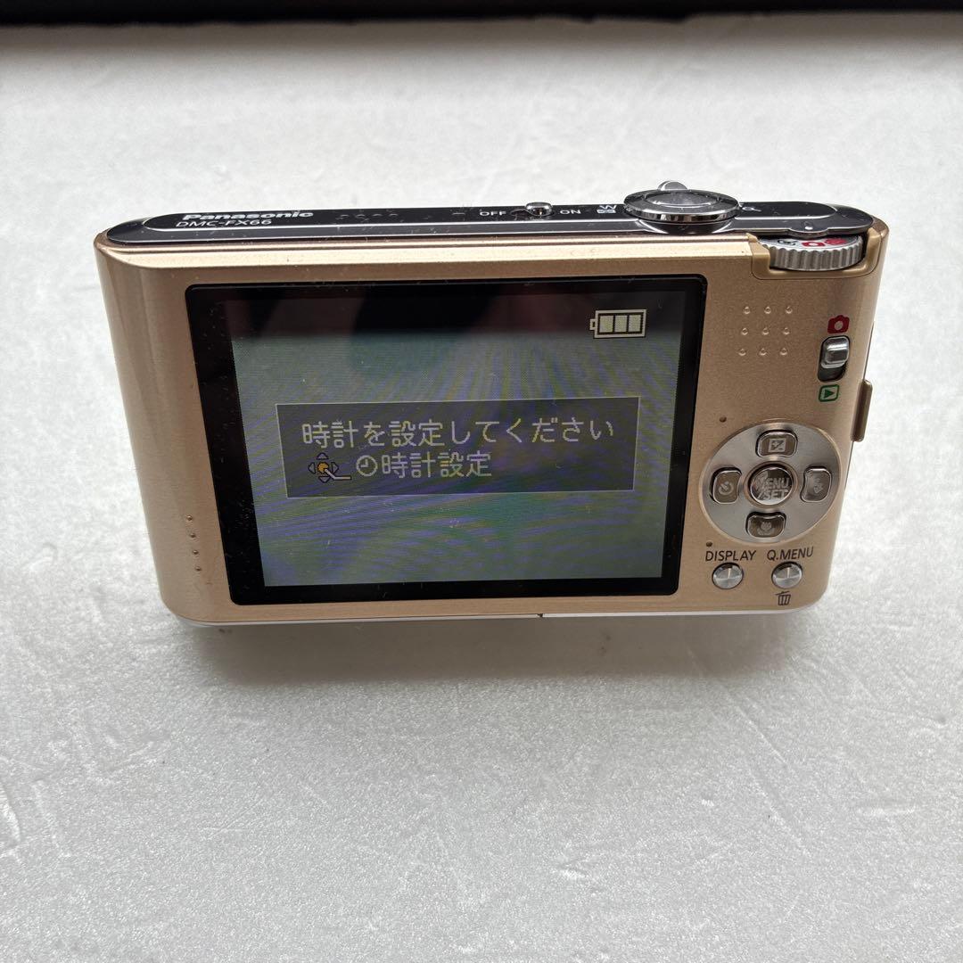 【美品】Panasonic LUMIX デジカメDMC-FX66 ゴールド