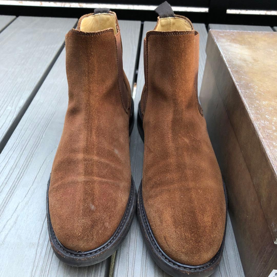 Berwick サイドゴアブーツ 27.0cm ブラウン