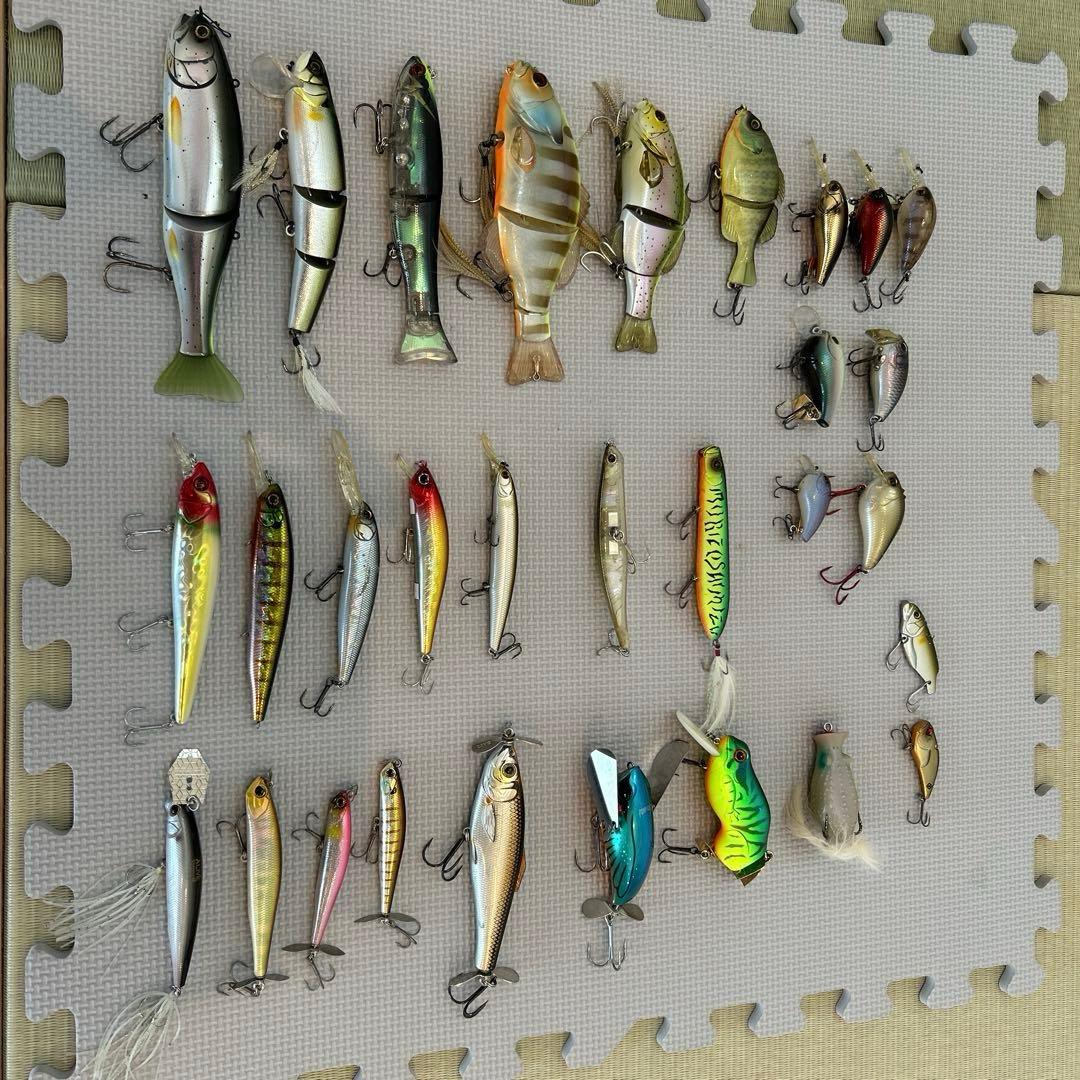 バス釣りルアーまとめ売り　引退セット