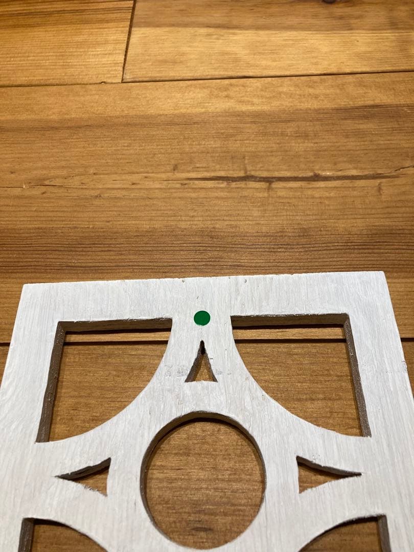 しー　木製　花ブロック　沖縄ブロック　透かしブロック　リゾートインテリア