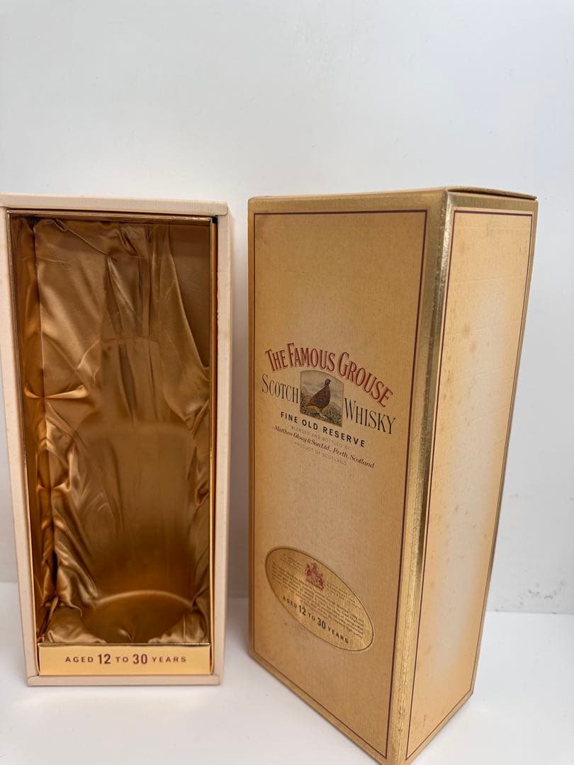 【K】未開栓 フェイマスグラウス 12～30年 ウイスキー 750ml 箱付き