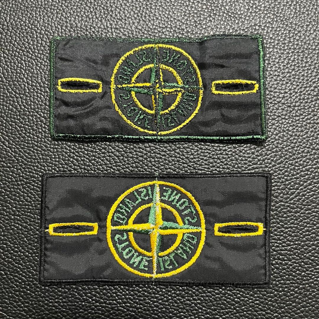 STONE  archive グリーンエッジ ワッペン ２枚セット