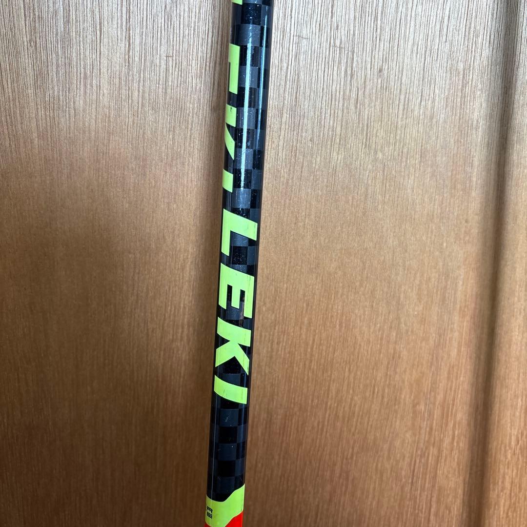 LEKI スキーSL用ストック　110cm パンチガード付