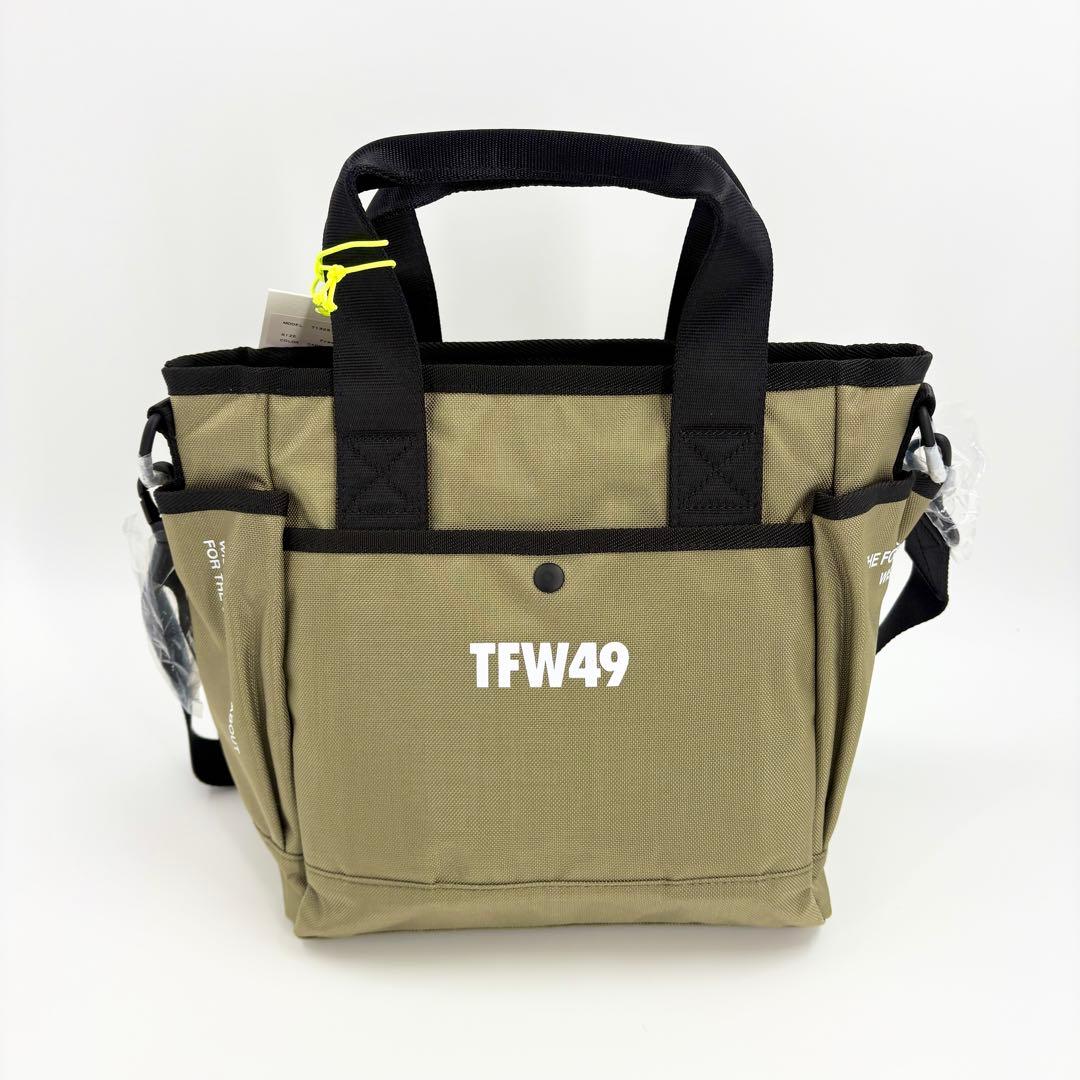 新品タグ付　TFW49 カートバッグ トート 2wayショルダー カーキ 925