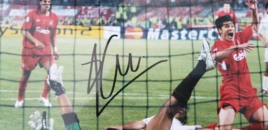 シャビ・アロンソ　直筆サイン　フォトグラフ　サイン　写真　シャビエル・アロンソ