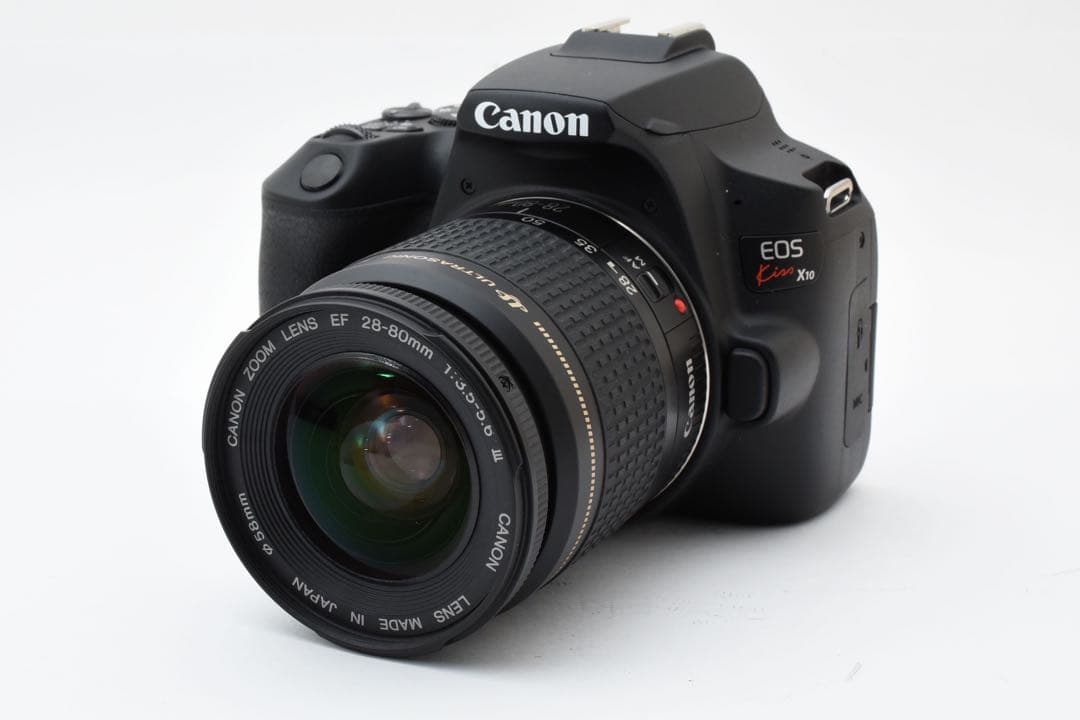 保証/Canon EOS Kiss X10標準レンズセットEF28-80㎜