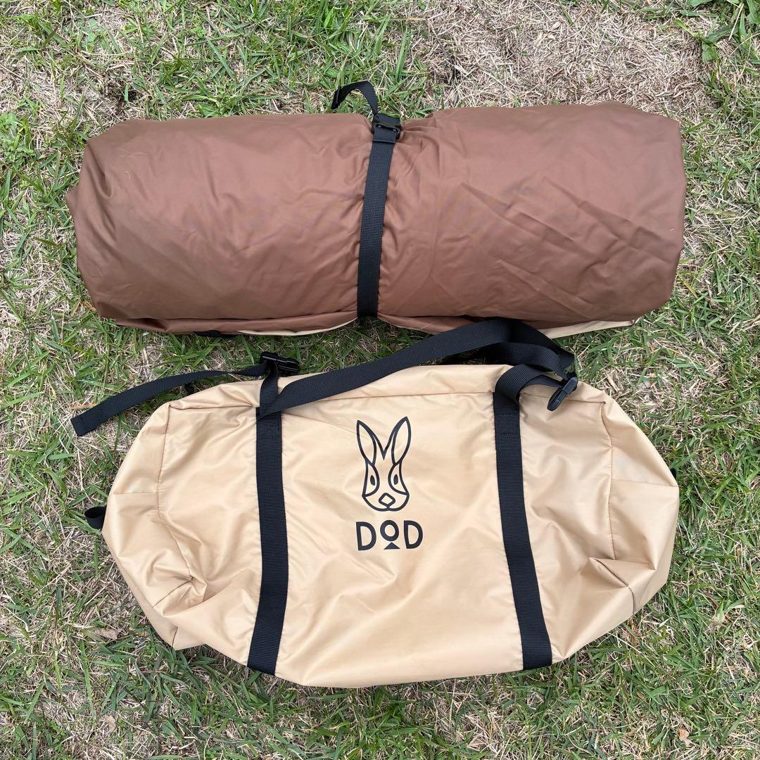 【美品】DOD フカヅメカンガルーテントS タン T2-839-TN
