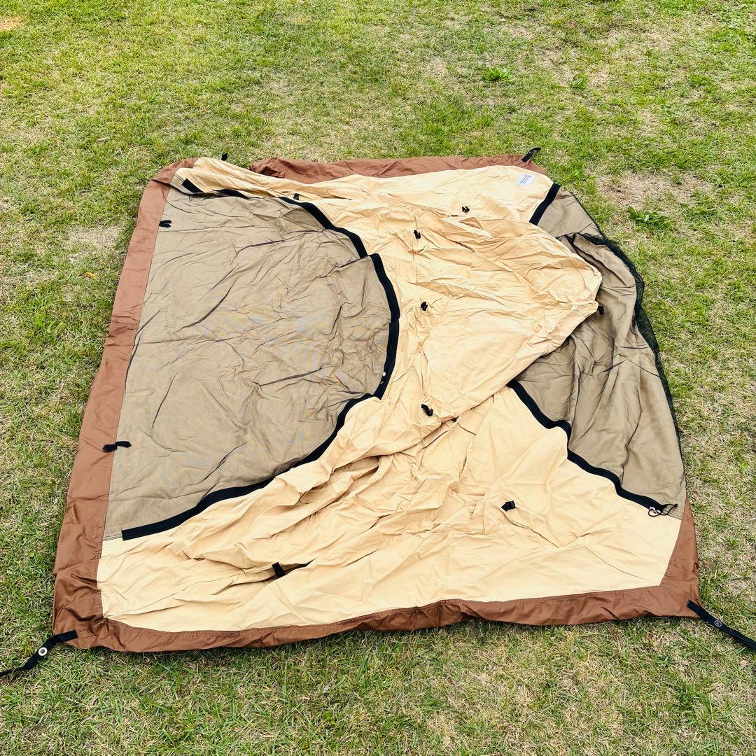 【美品】DOD フカヅメカンガルーテントS タン T2-839-TN