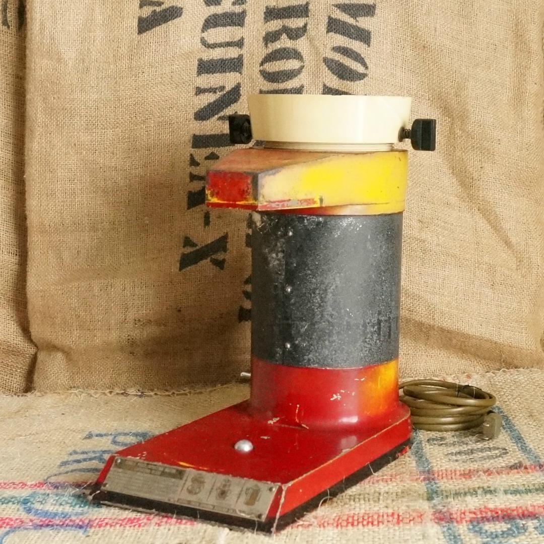 超レア　ビンテージ　業務用　縦型　電動　コーヒーミル　コレクターズアイテム