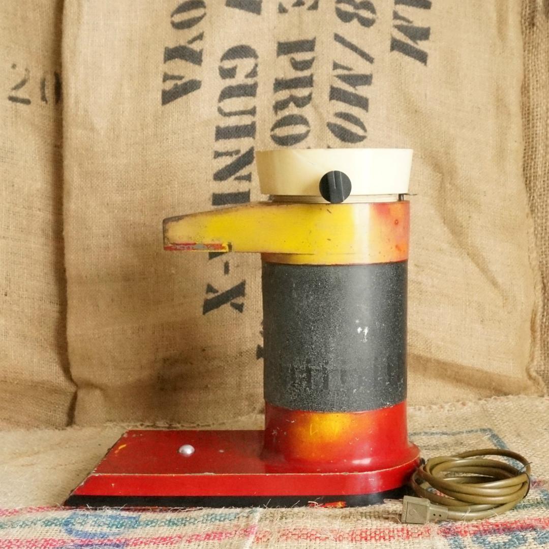 超レア　ビンテージ　業務用　縦型　電動　コーヒーミル　コレクターズアイテム