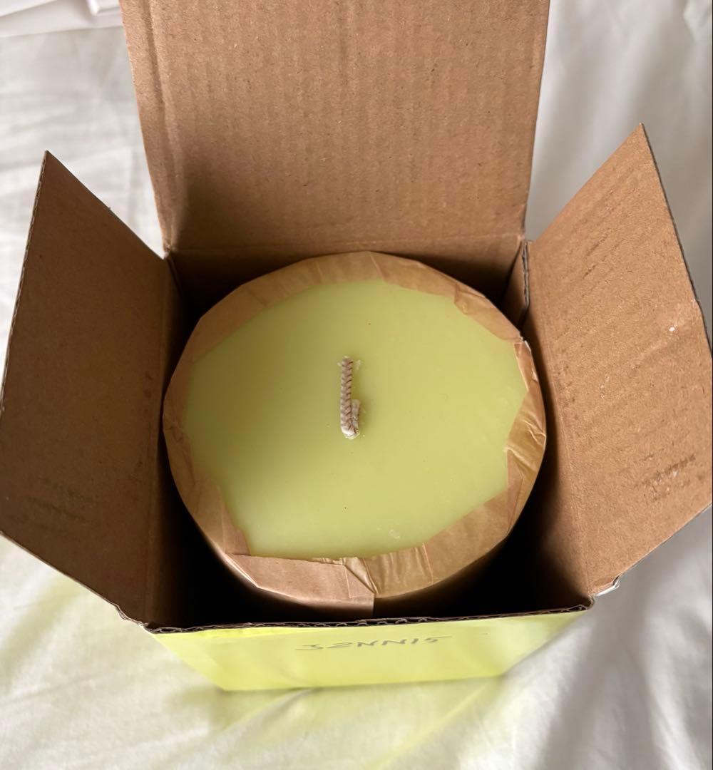 JENNIE写真展 J2NNI5 Scented Candle 緑
